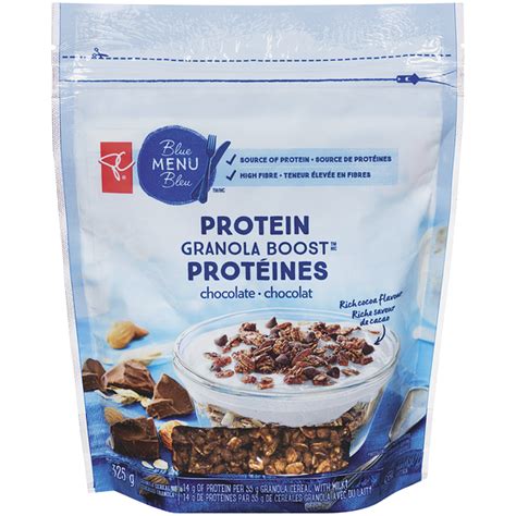 pc granola|pc blue breakfast cereal.